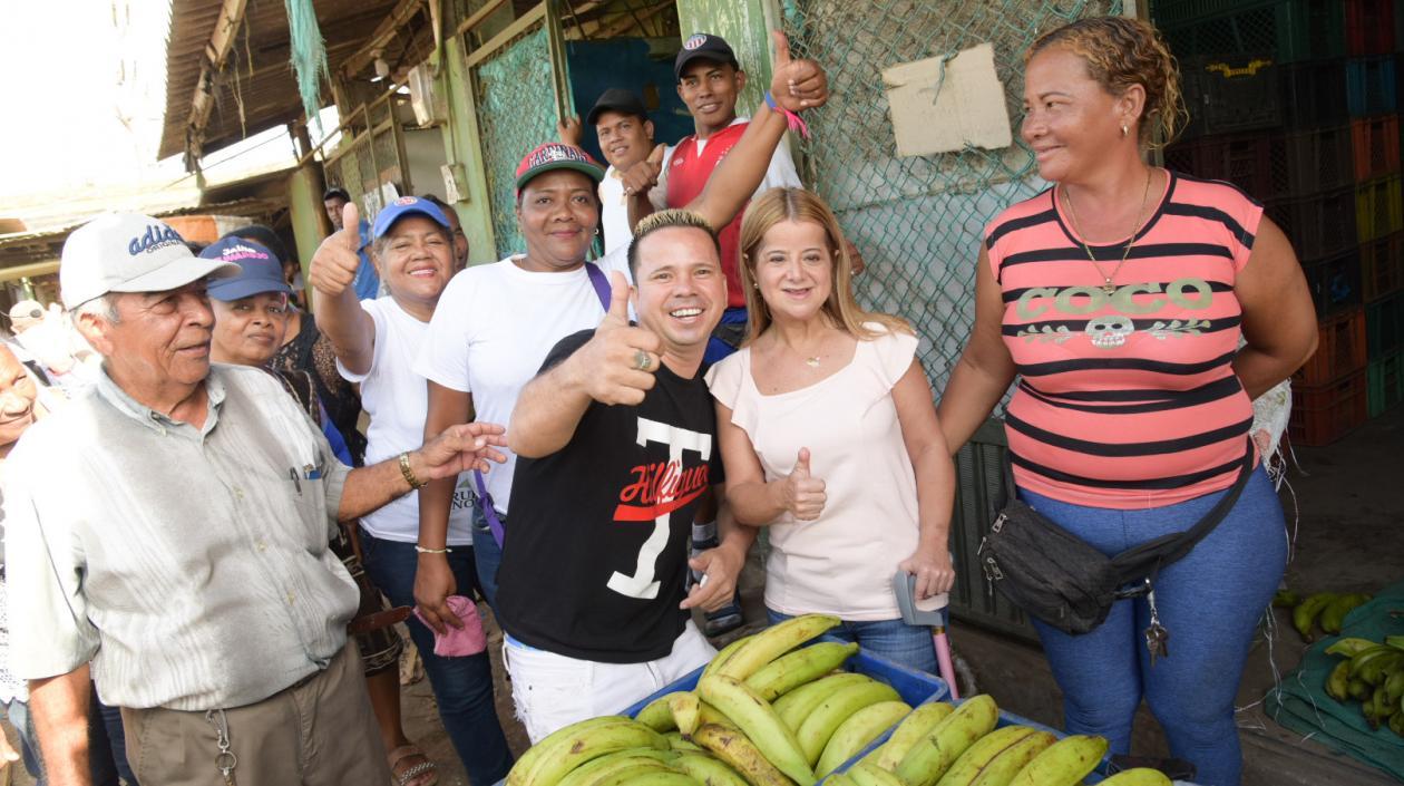 Elsa Noguera, candidata a la Gobernación del Atlántico.