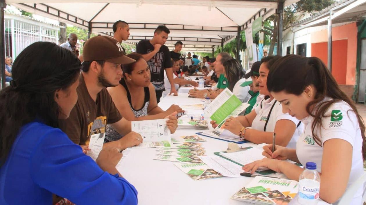 Imagen de la feria 'Barranquilla Convive'.