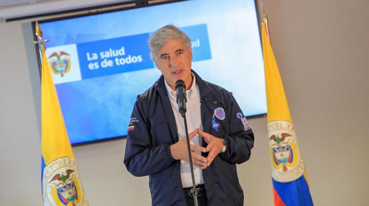 Juan Pablo Uribe Restrepo, ministro de Salud.
