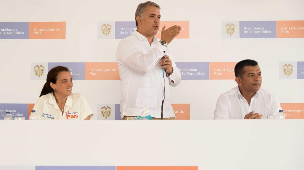 El Presidente de la República, Iván Duque.