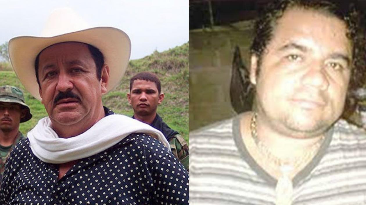 Hernán Giraldo y 'Chucho Mercancía'.