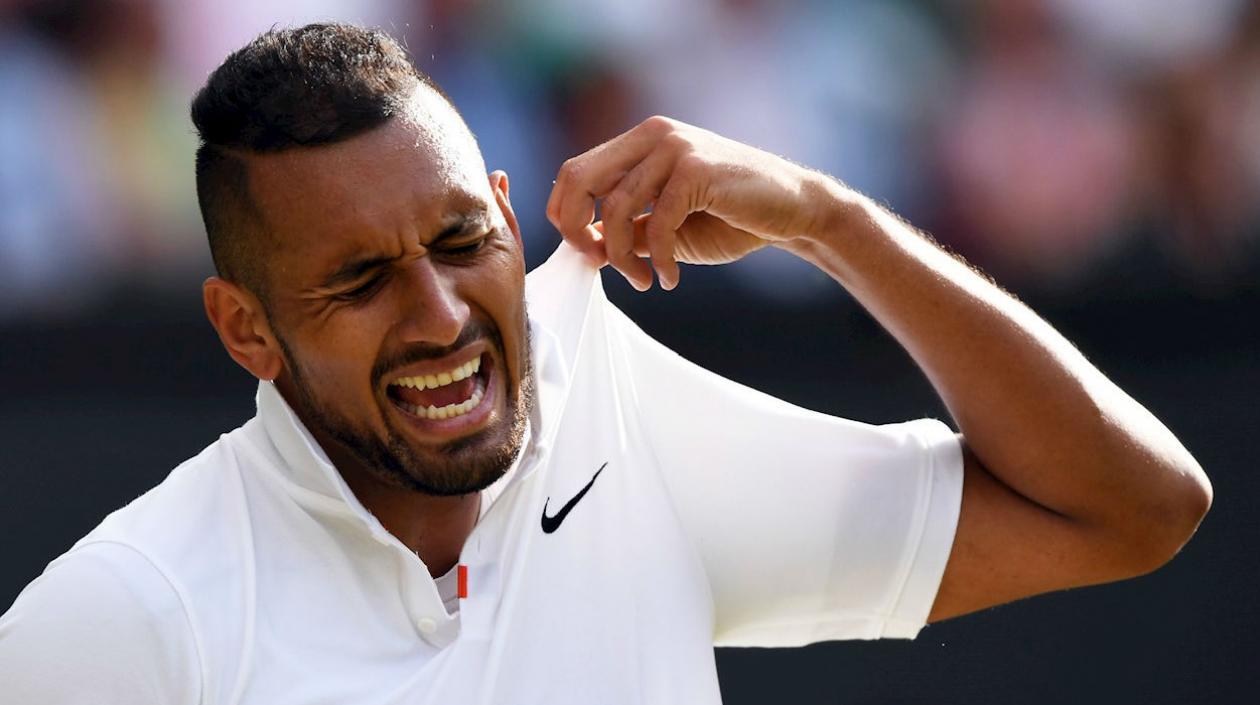 Nick Kyrgios, tenista australiano. 
