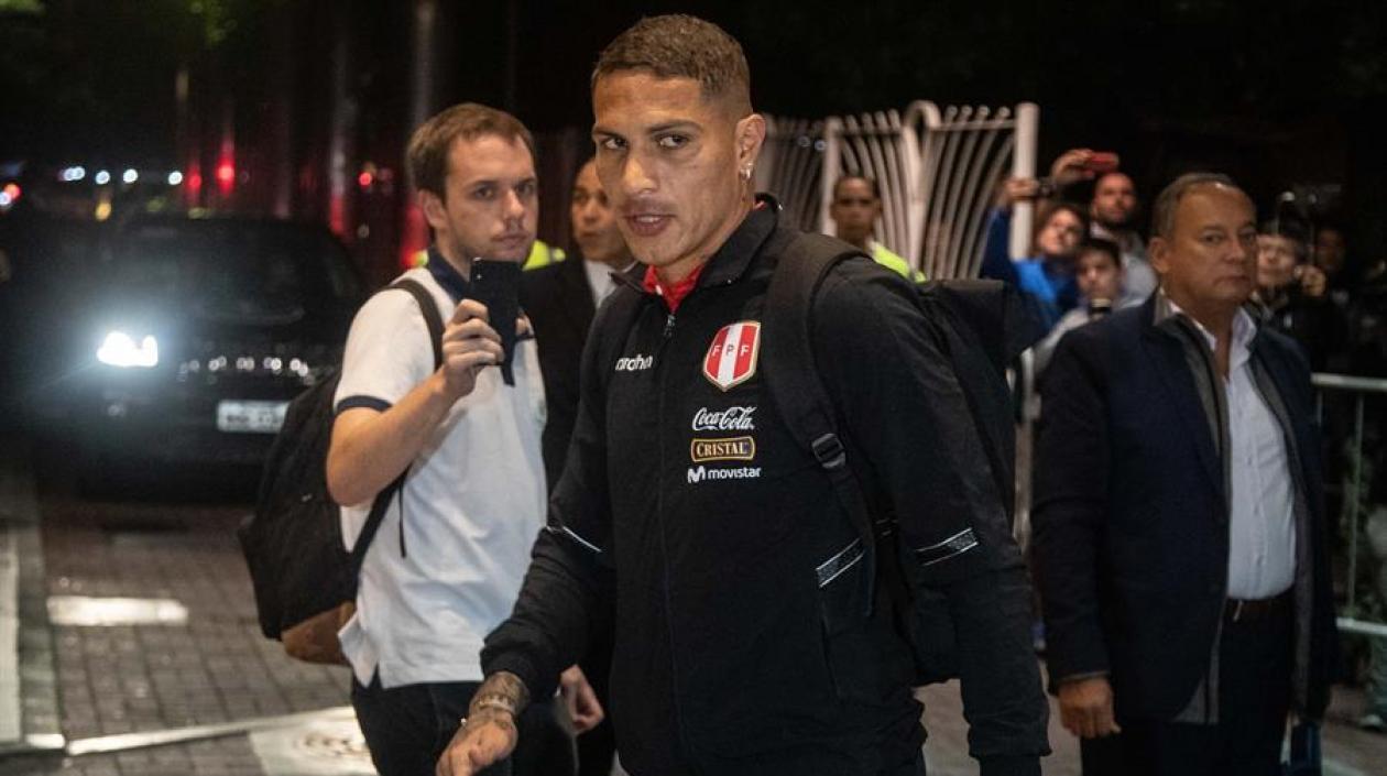 El delantero peruano Paolo Guerrero.