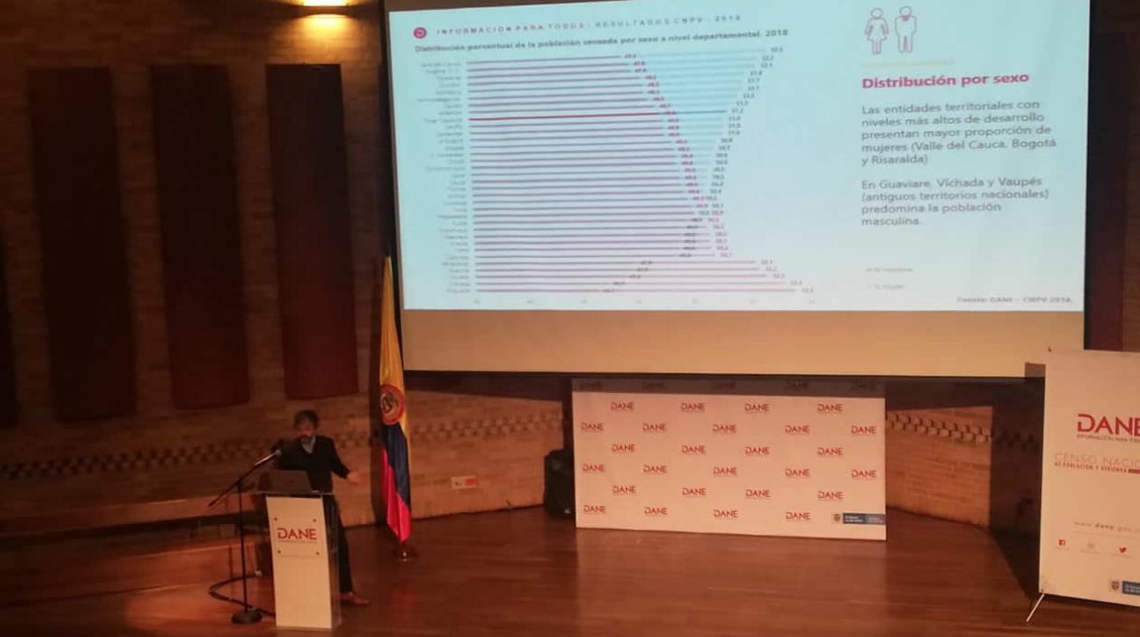 Rueda de prensa DANE