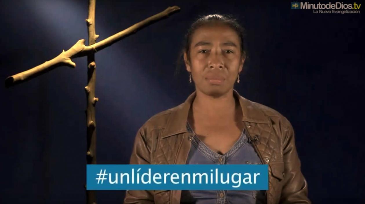 La líder social Amparo Toloza.