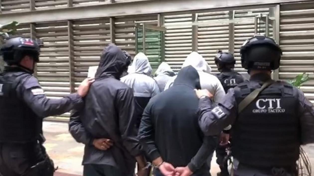 Policías capturados