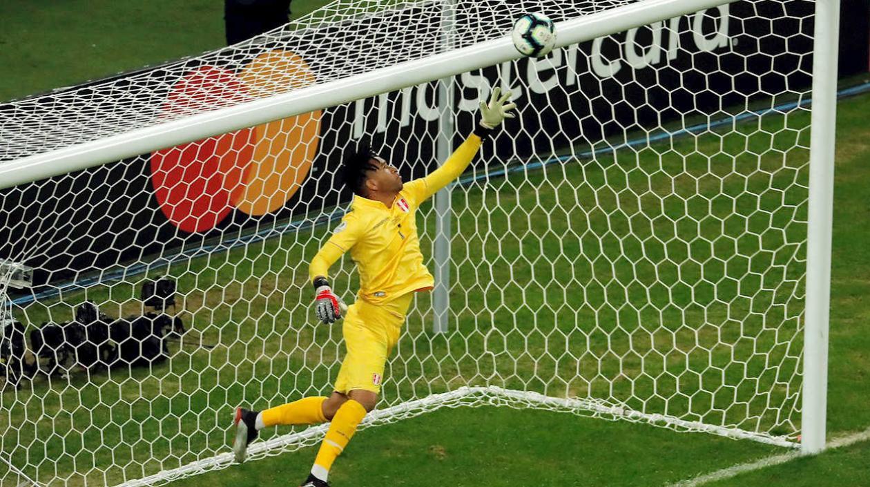 Pedro Gallese, arquero de la Selección Perú. 
