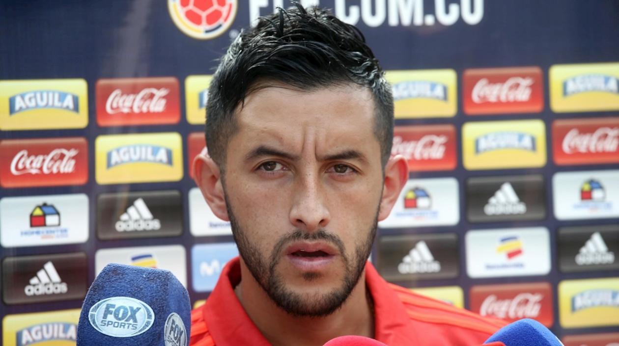 El arquero de la selección nacional de fútbol de Colombia, Camilo Vargas