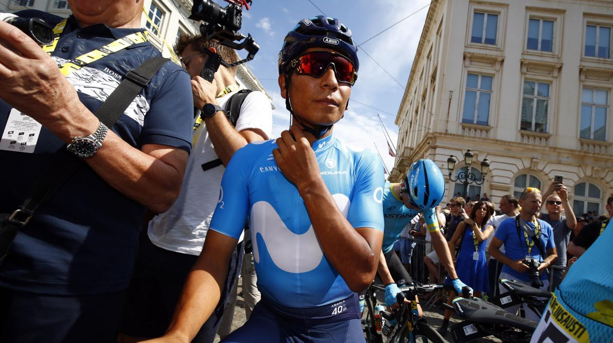 Nairo Quintana, ciclista colombiano. 