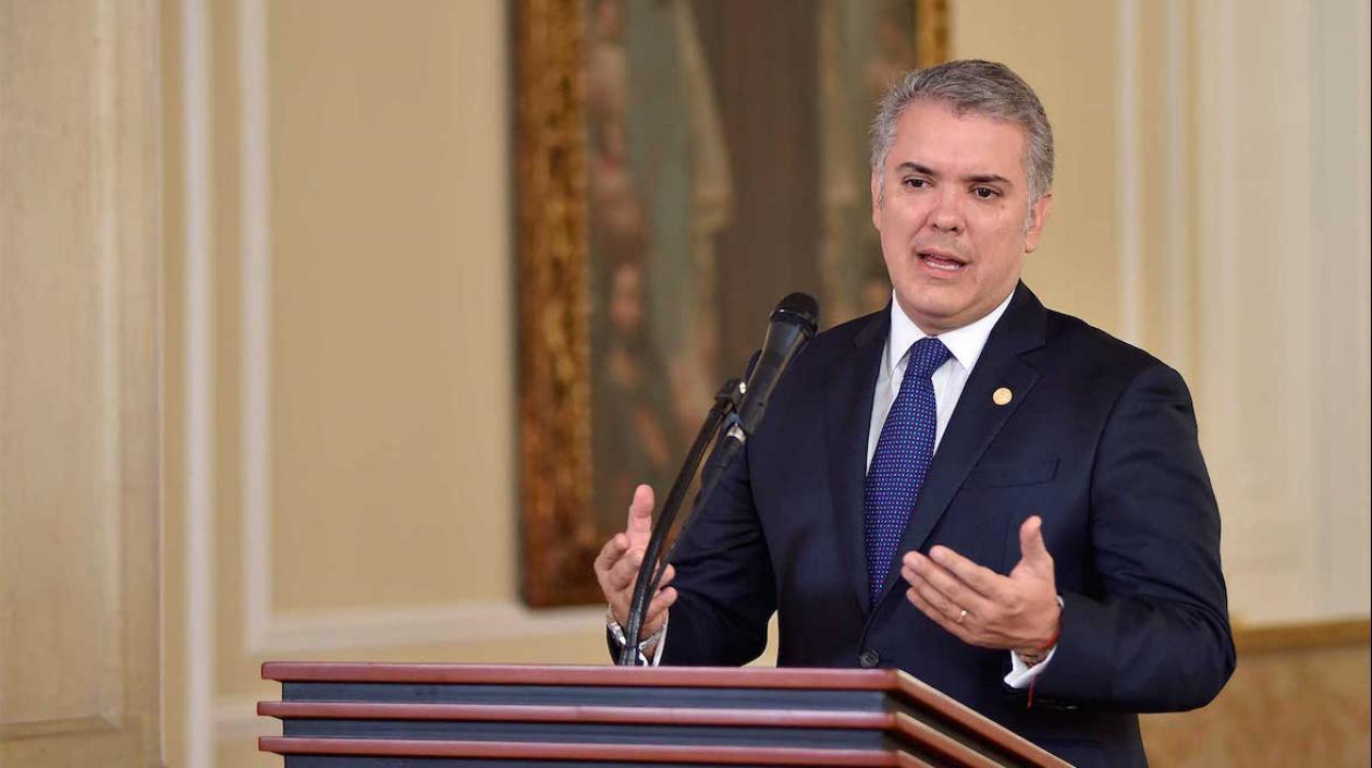 Iván Duque, Presidente de la República.
