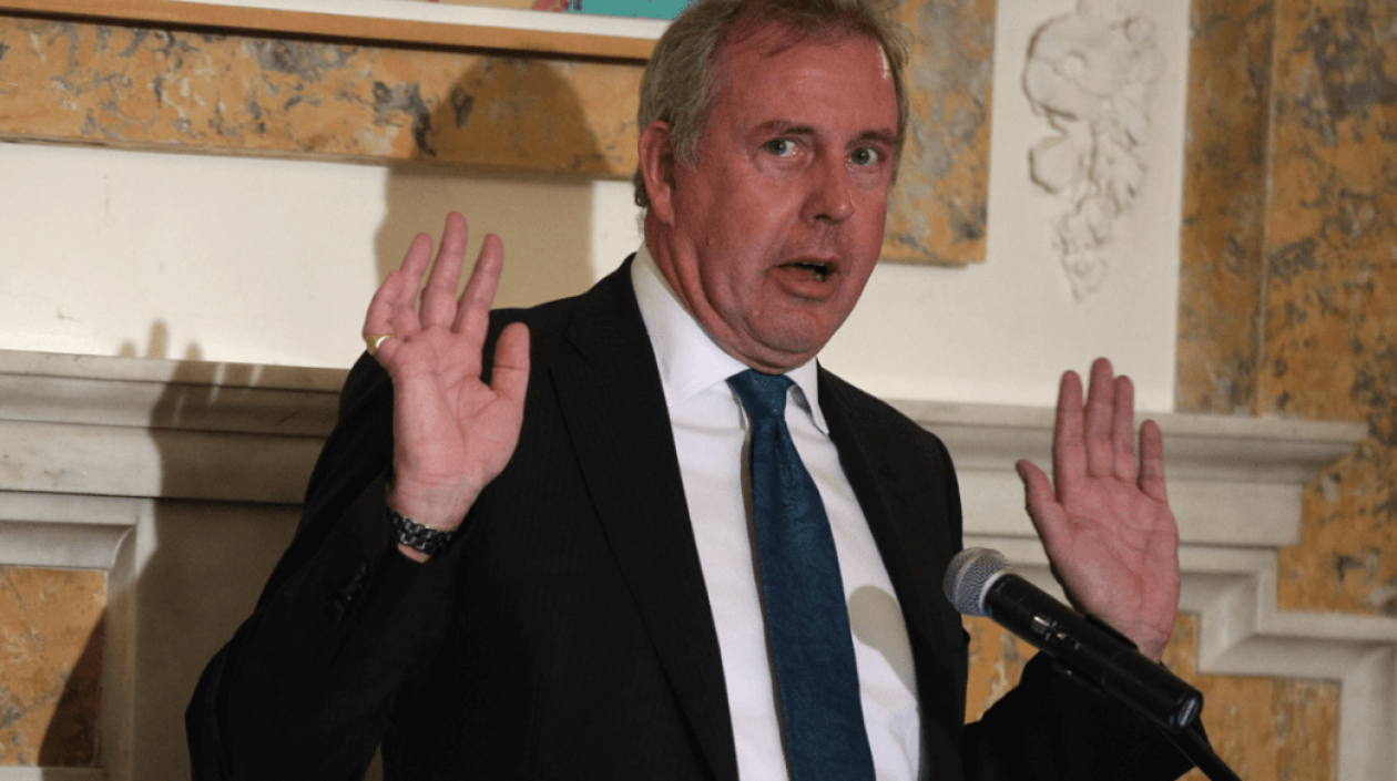 Kim Darroch, embajador del Reino Unido en Estados Unidos.
