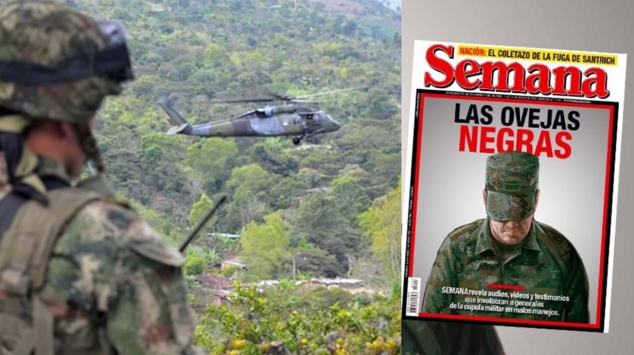 Portada de la Revista Senmana titulada: Las Ovejas Negras.