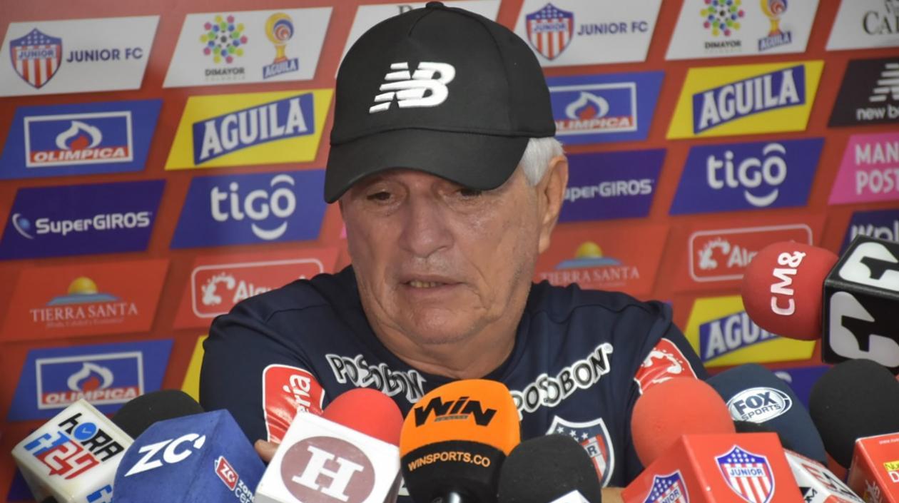 Julio Comesaña, técnico de Junior