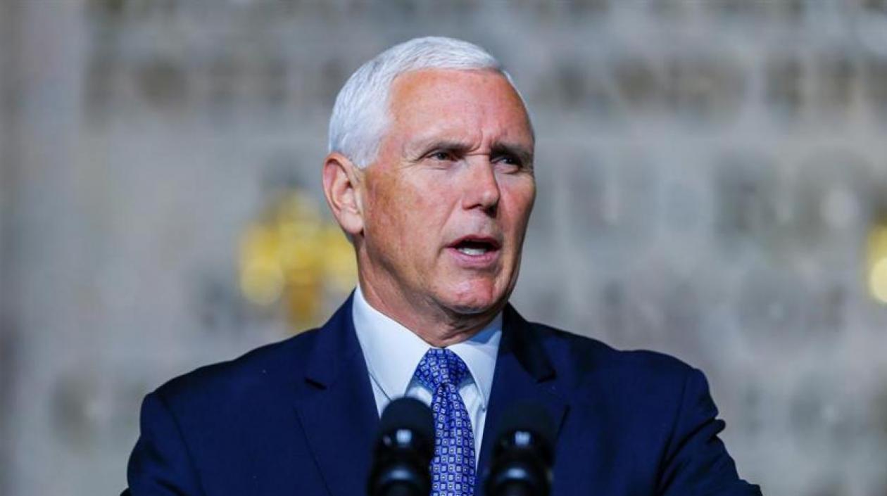 El vicepresidente de EE.UU., Mike Pence.