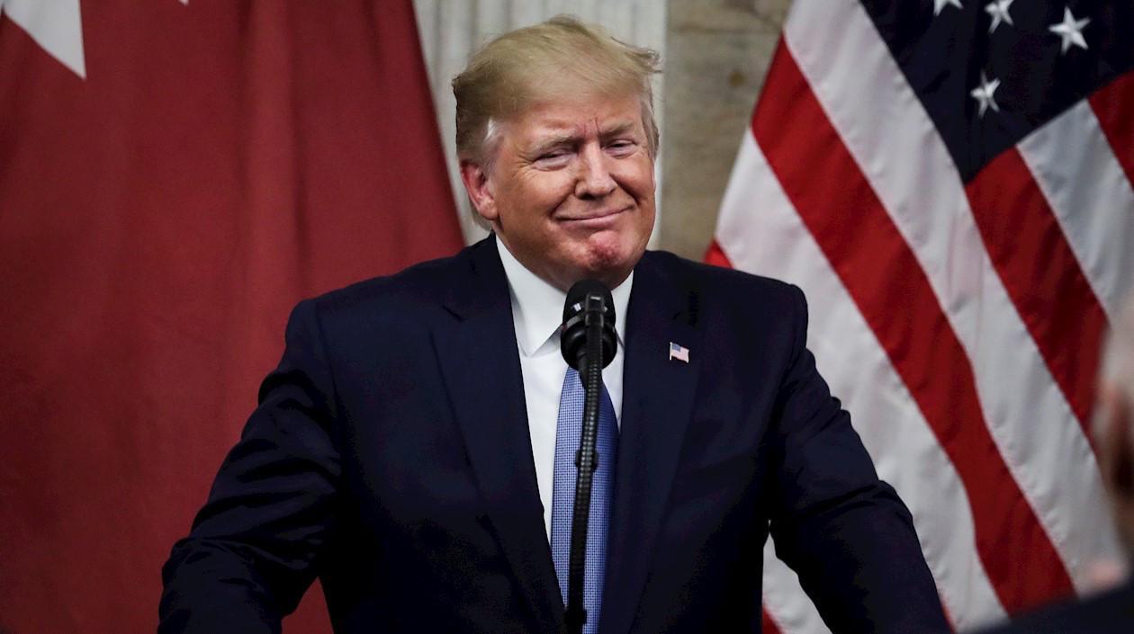 Donald Trump, presidente de los Estados Unidos.