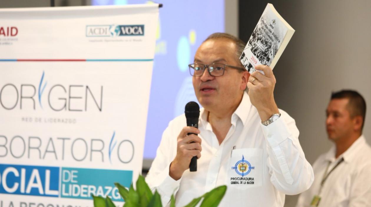 El Procurador General de la Nación, Fernando Carrillo.