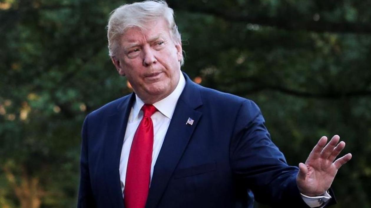 Donald Trump, presidente de Estados Unidos. 