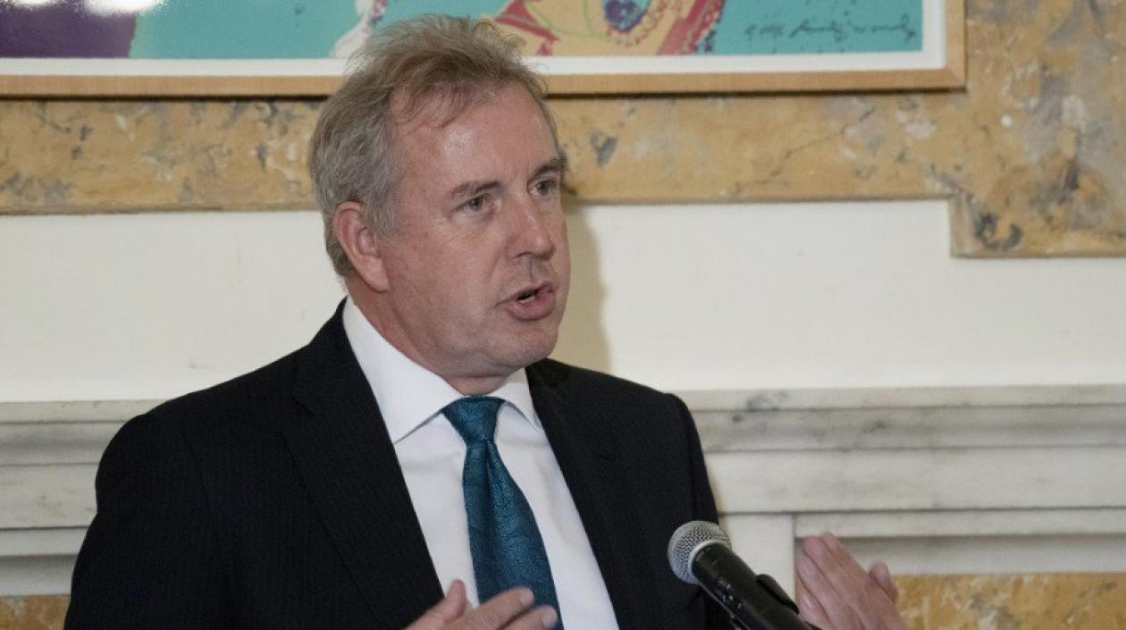 El embajador británico en Estados Unidos, Kim Darroch.