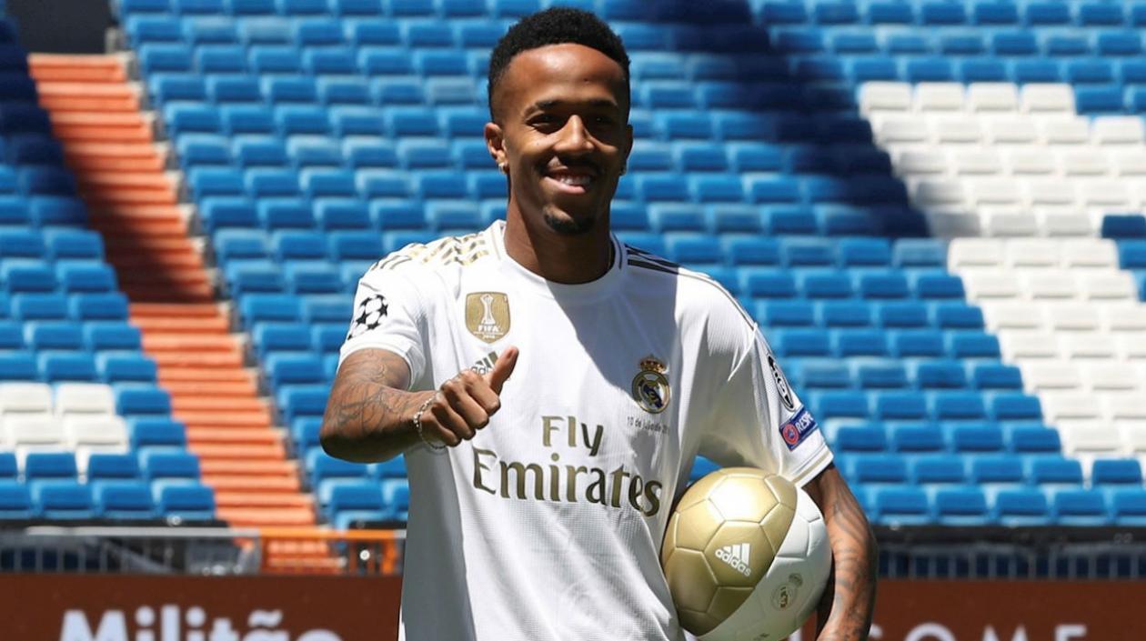 Militao, defensor brasileño del Rea Madrid. 