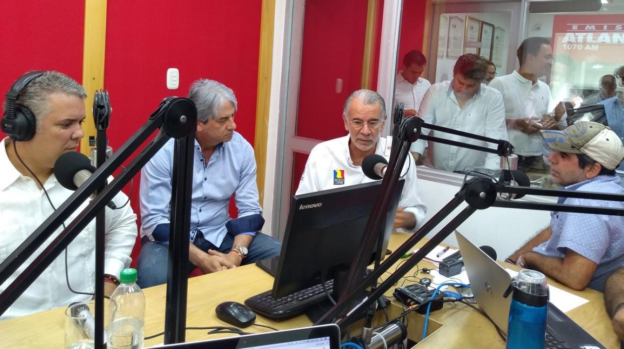 El Presidente elogió la labor del Gobernador Verano y el Alcalde Char.