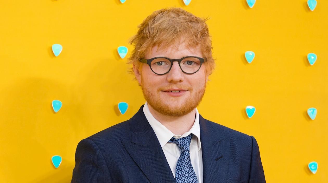 Ed Sheeran, cantante británico.