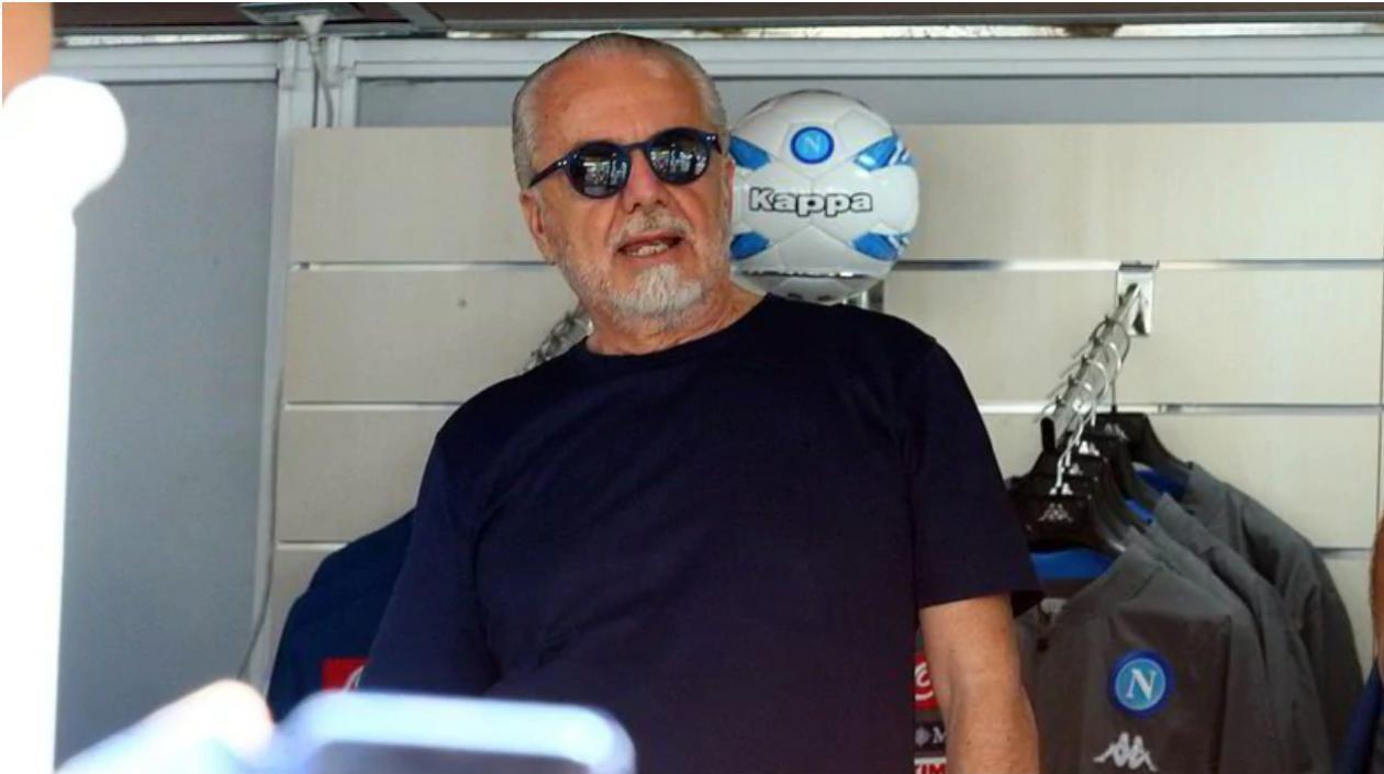  Aurelio De Laurentiis, presidente del Nápoles.