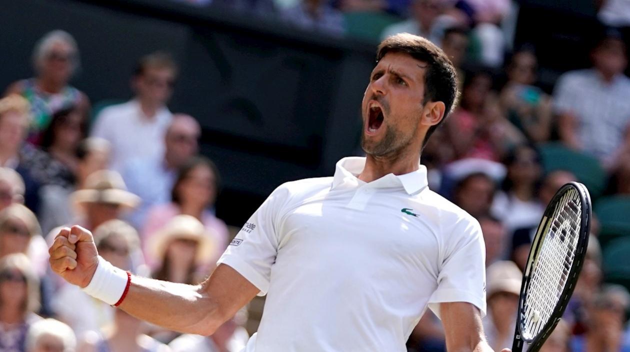 Novak Djokovic, tenista serbio. 