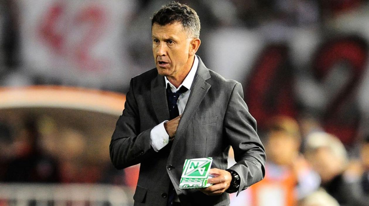 Juan Carlos Osorio, técnico de Atlético Nacional. 