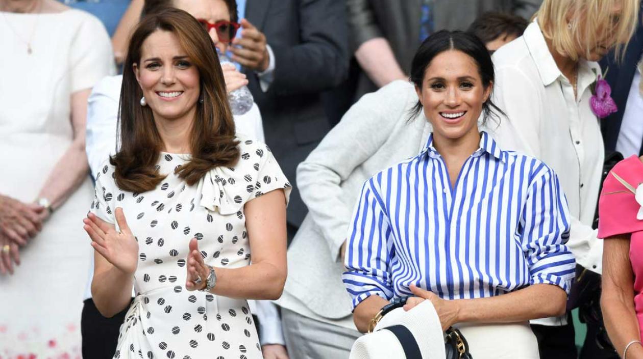 Kate Middleton, duquesa de Cambridge y Meghan Markle, duquesa de Sussex.