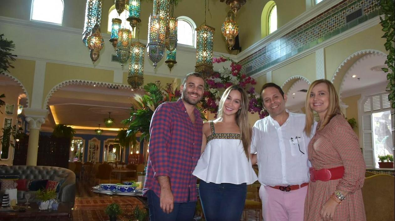 La familia Lapeira Pumarejo.