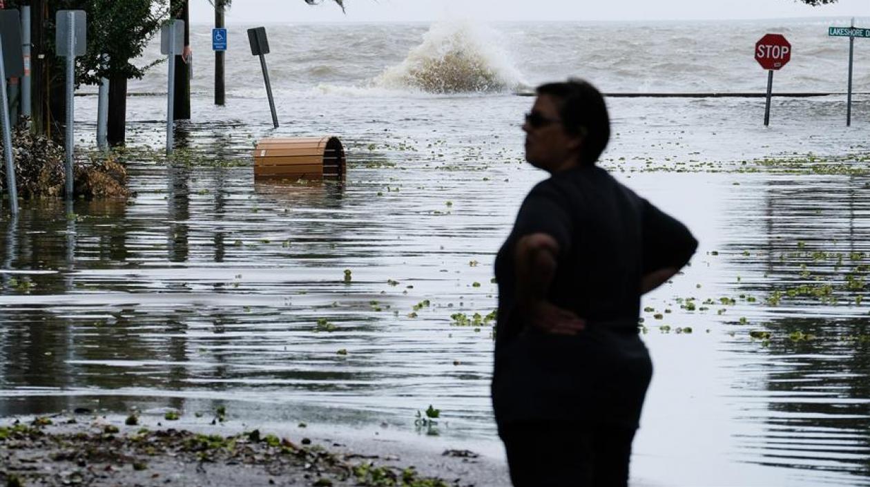Los estragos del huracán Barry.