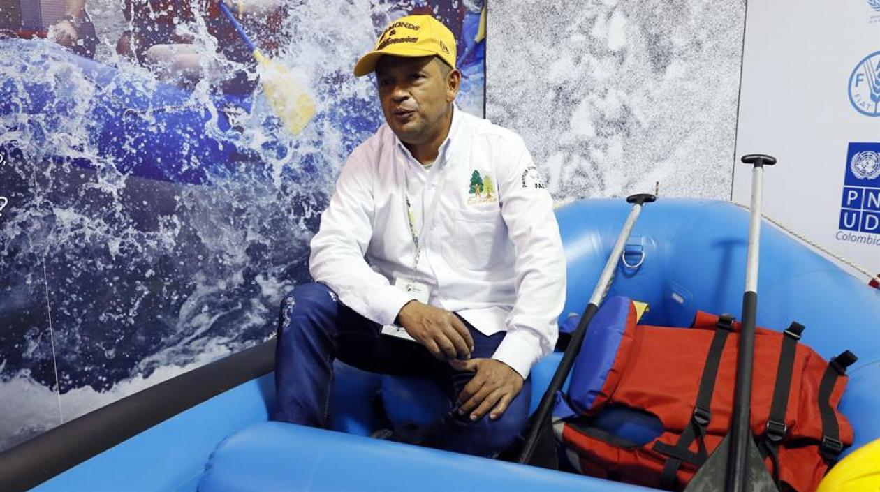 El exguerrillero Hermides Linares.