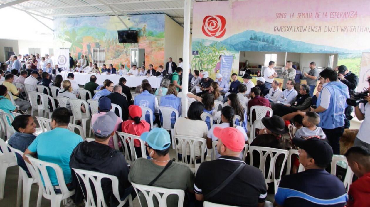 Consejo de Seguridad de la ONU en Caldono.