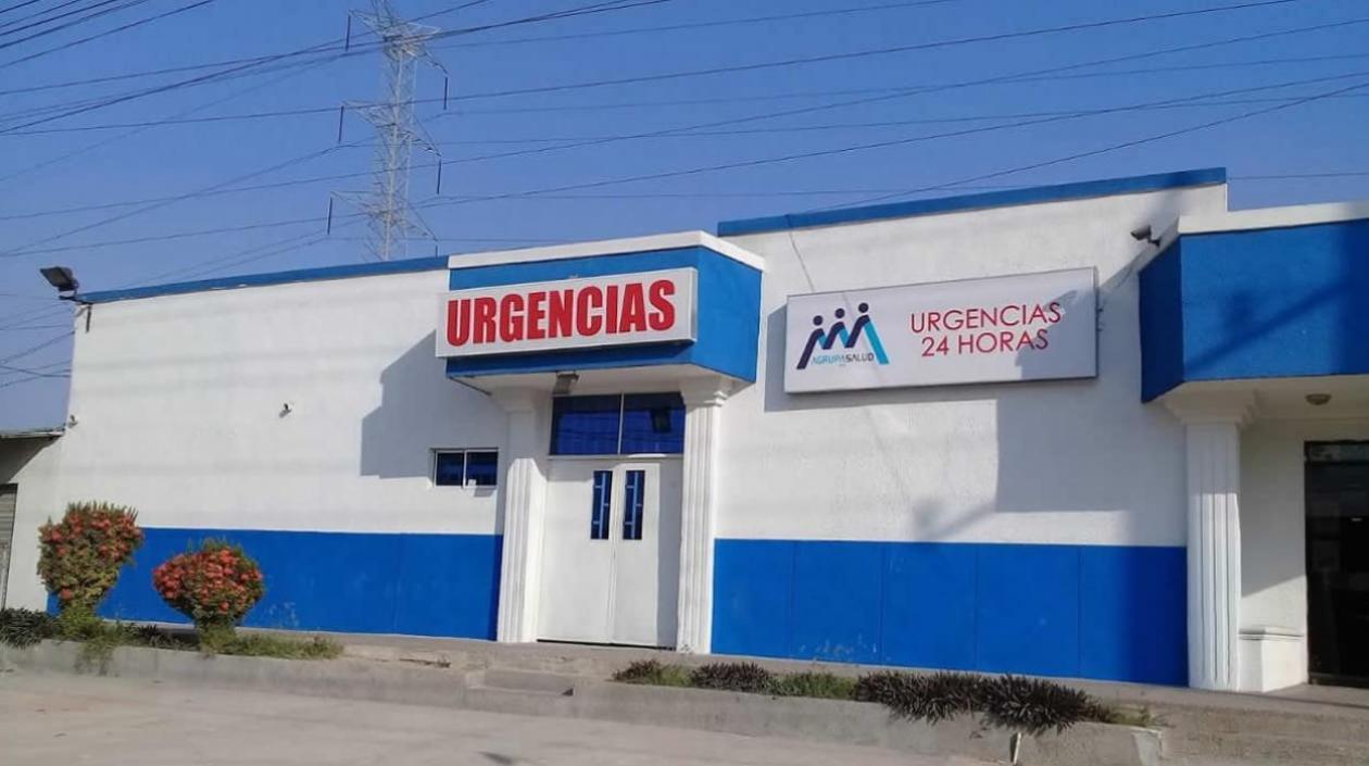 Clínica Agrupasalud de Soledad.