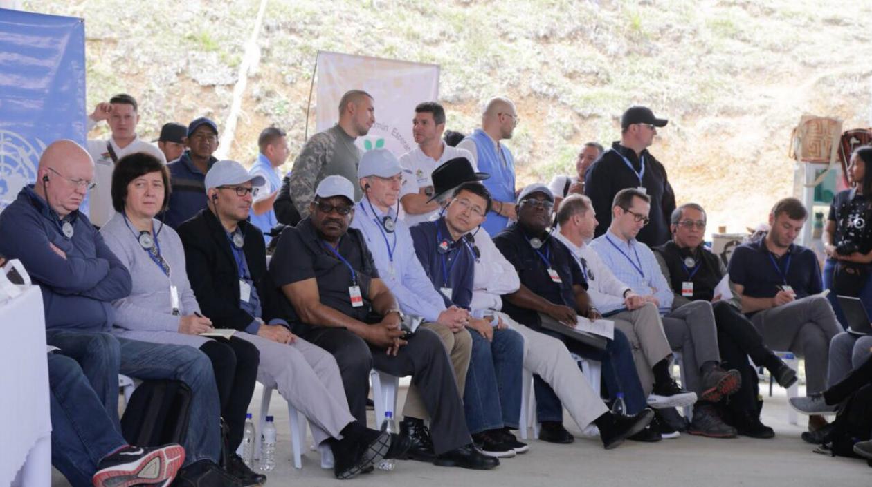 Los 15 miembros del Consejo de Seguridad de la ONU.