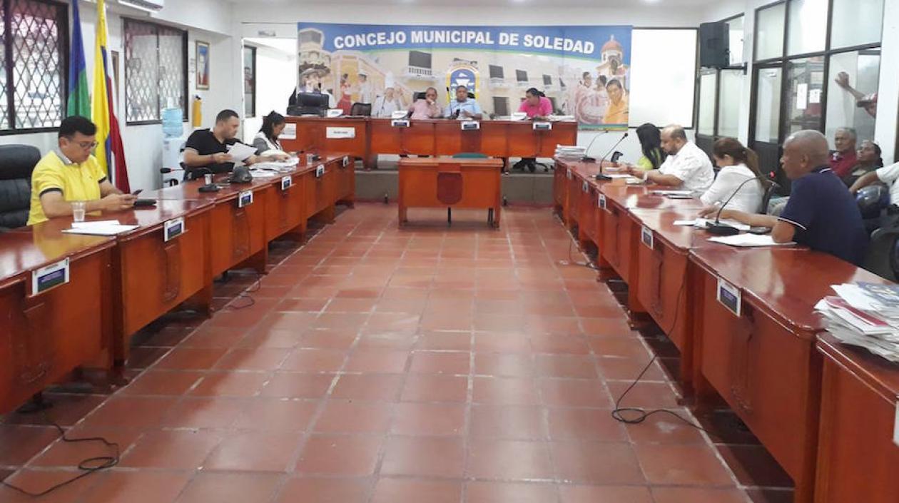 Recinto del Concejo de Soledad.