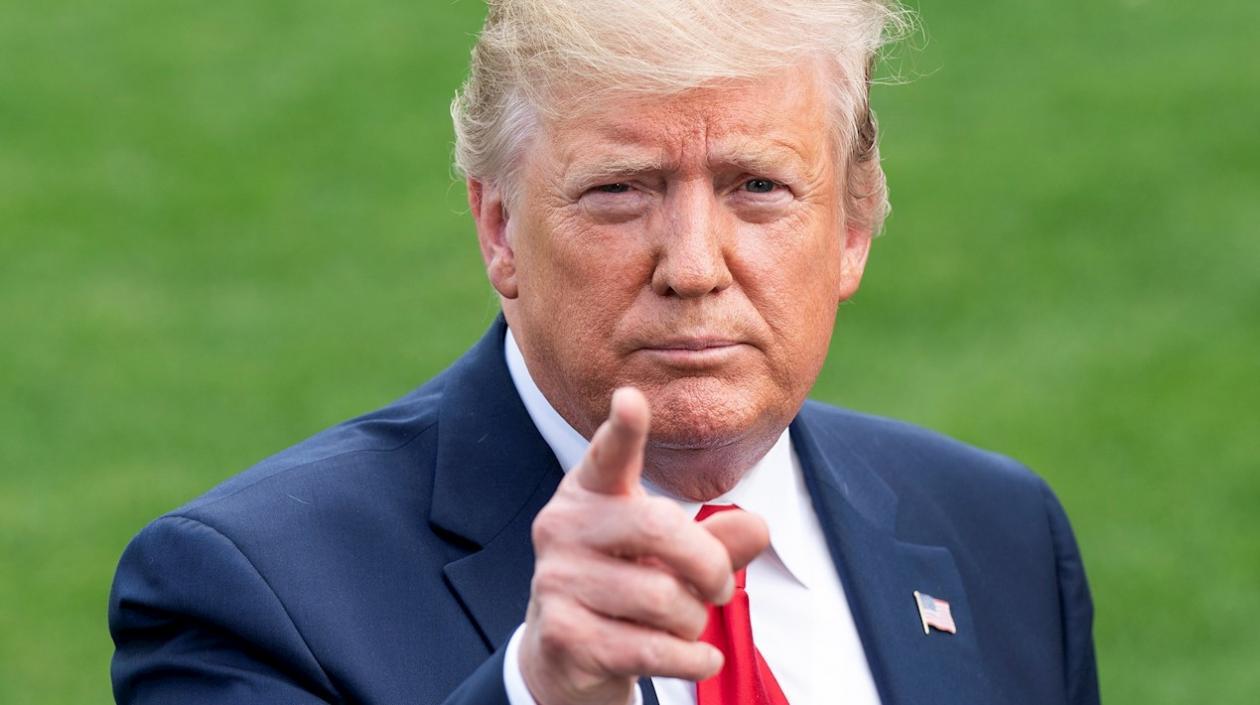 Donald Trump, Presidente de los Estados Unidos.