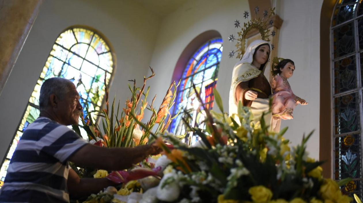 Listos los preparativos para conmemorar a la Virgen del Carmen.