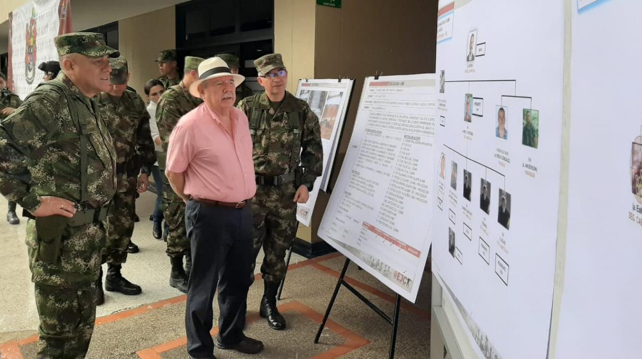 El Ministro de Defensa, Guillermo Botero