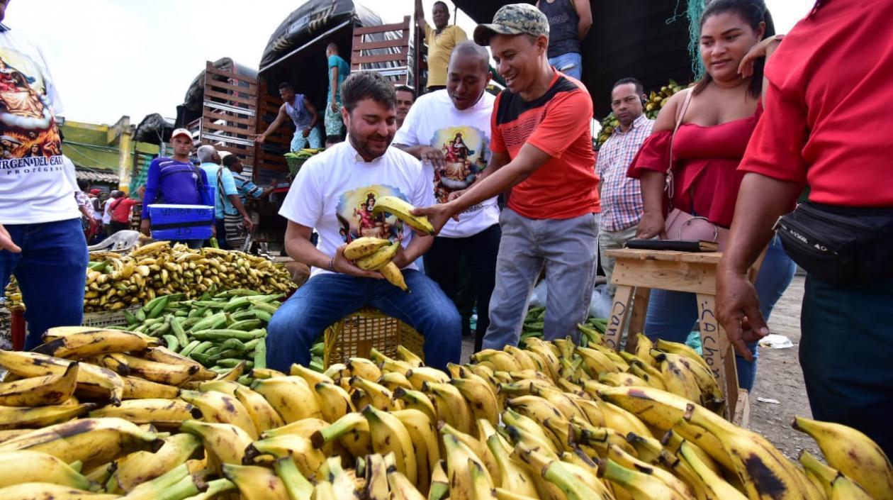 El candidato Jaime Pumarejo.