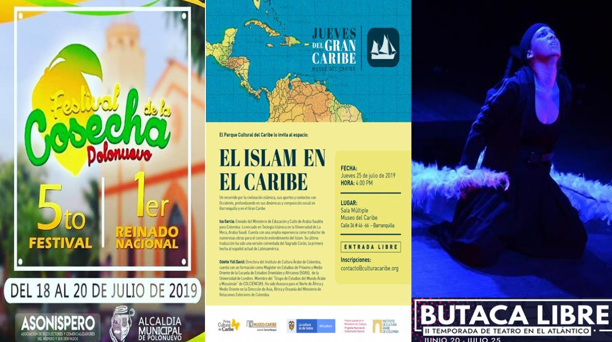 Agenda cultural del Atlántico en los próximos días.