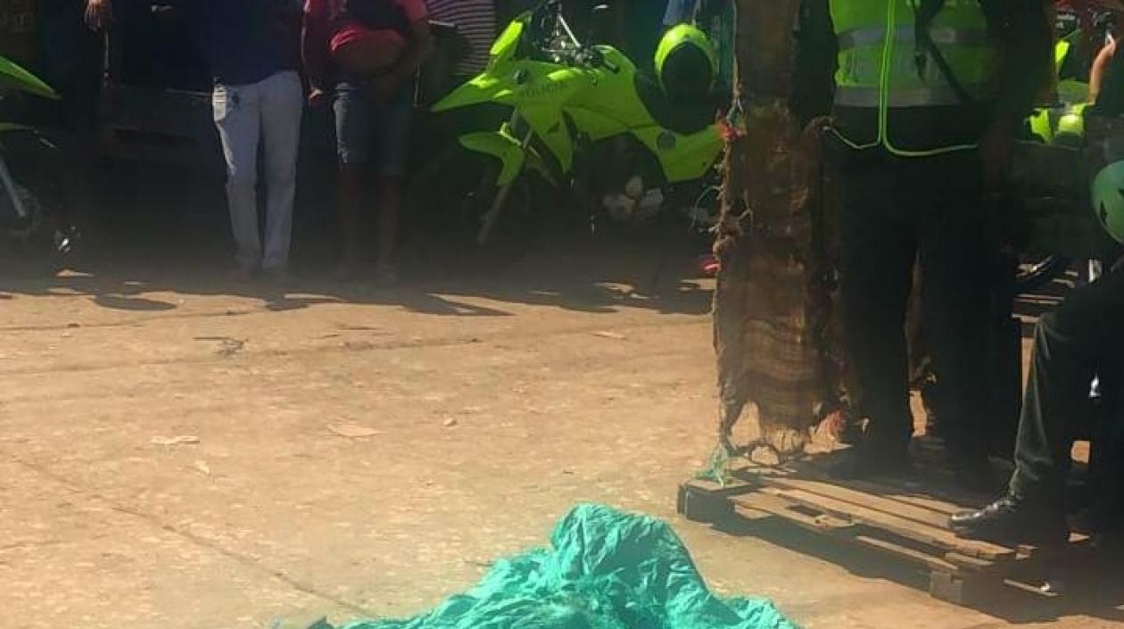 Lugar de los hechos.