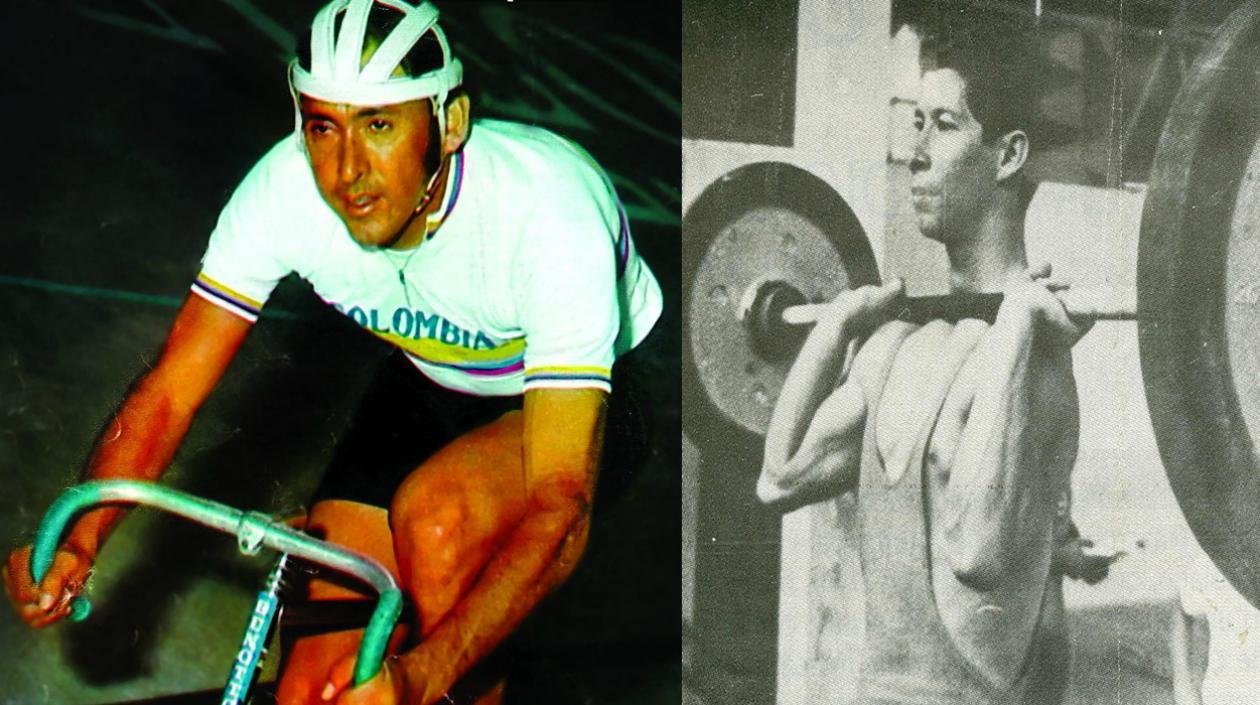 Martín Emilio Cochise Rodríguez y Juan Romero, figuras históricas del deporte colombiano. 