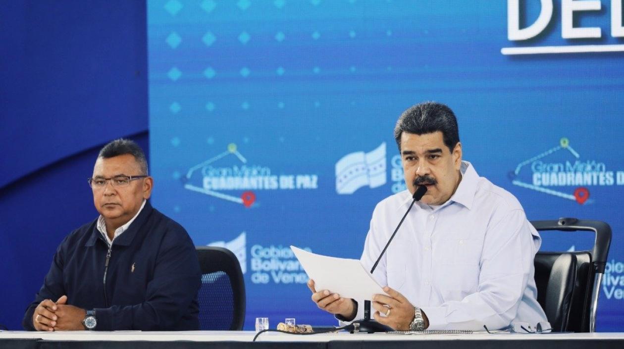 El Presidente de Venezuela, Nicolás Maduro.