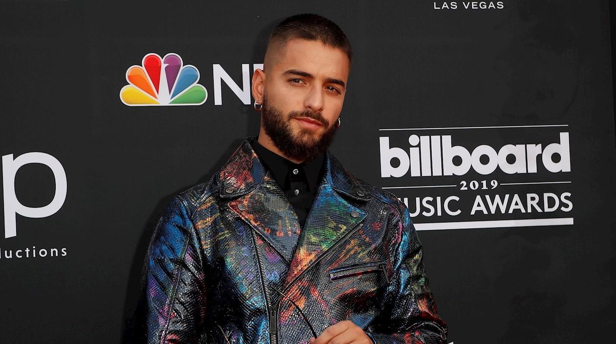 Maluma, cantante colombiano.