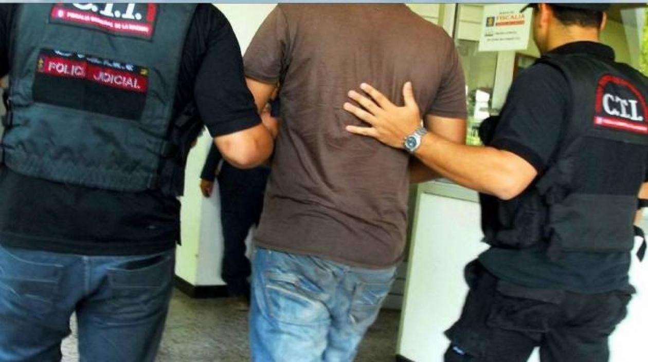 EL CTI de la Fiscalía participó de su captura.