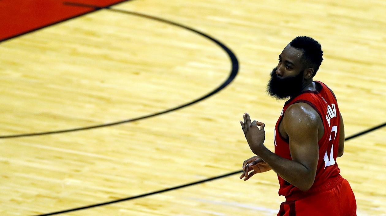 James Harden, jugador de los Rockets. 