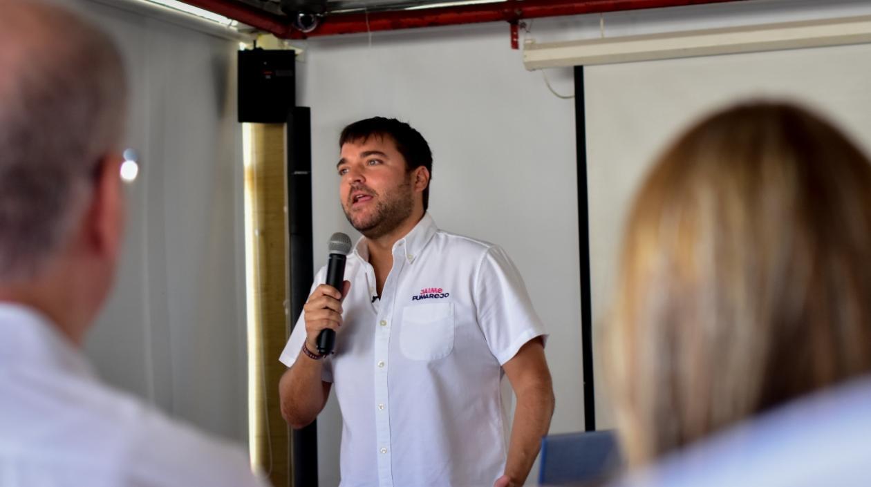 El candidato Jaime Pumarejo.