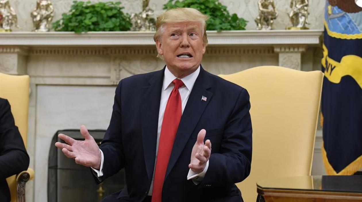 Donald Trump, presidente de Estados Unidos. 