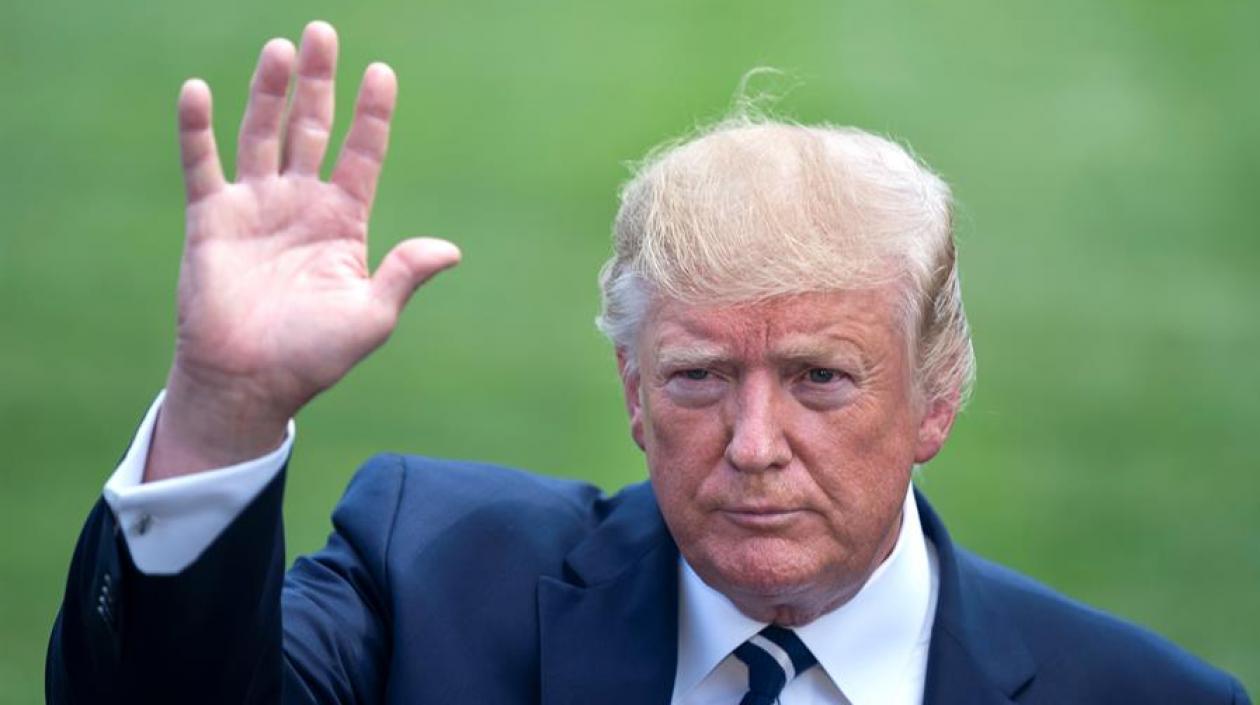 Donald Trump, presidente de Estados Unidos. 